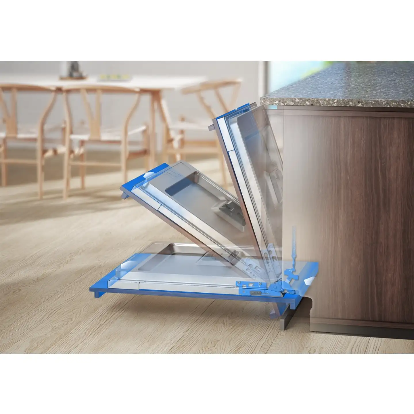 Electrolux integroitava astianpesukone EEQ42200L 45cm valkoinen - 12