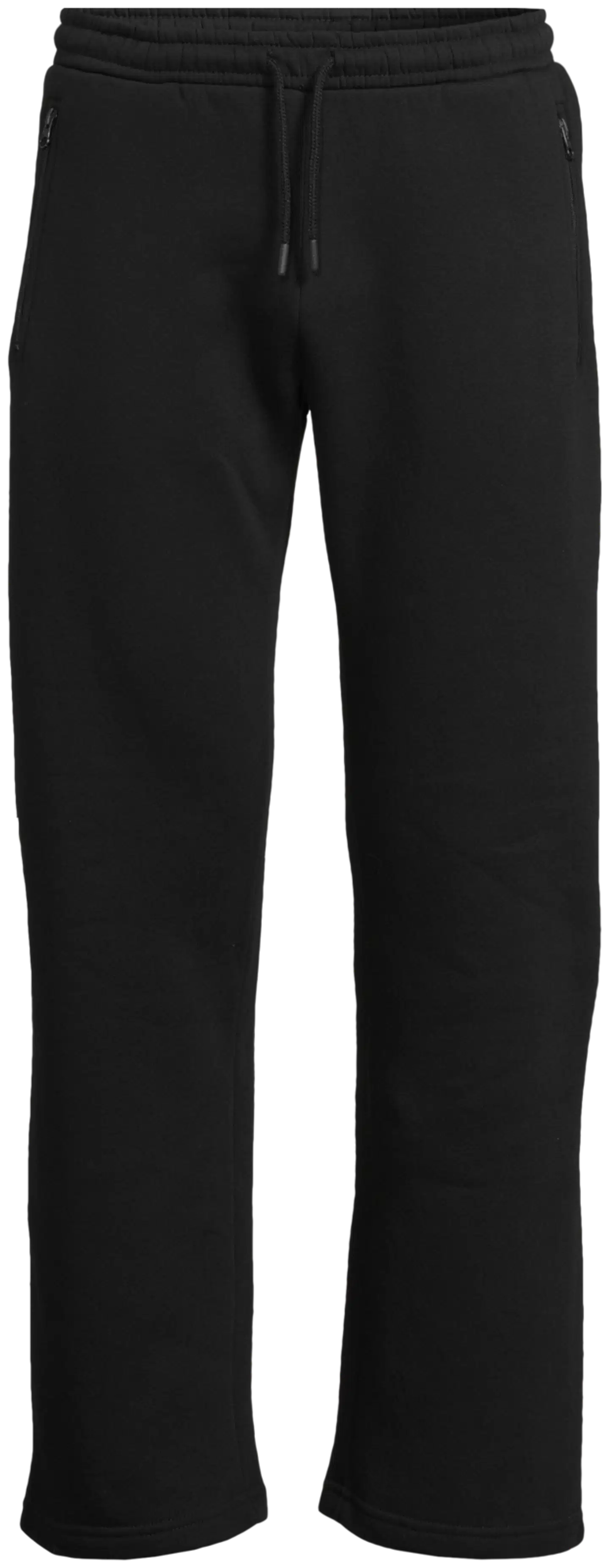 House miesten collegehousut suora lahje 202HBNOS23 - Black - 2