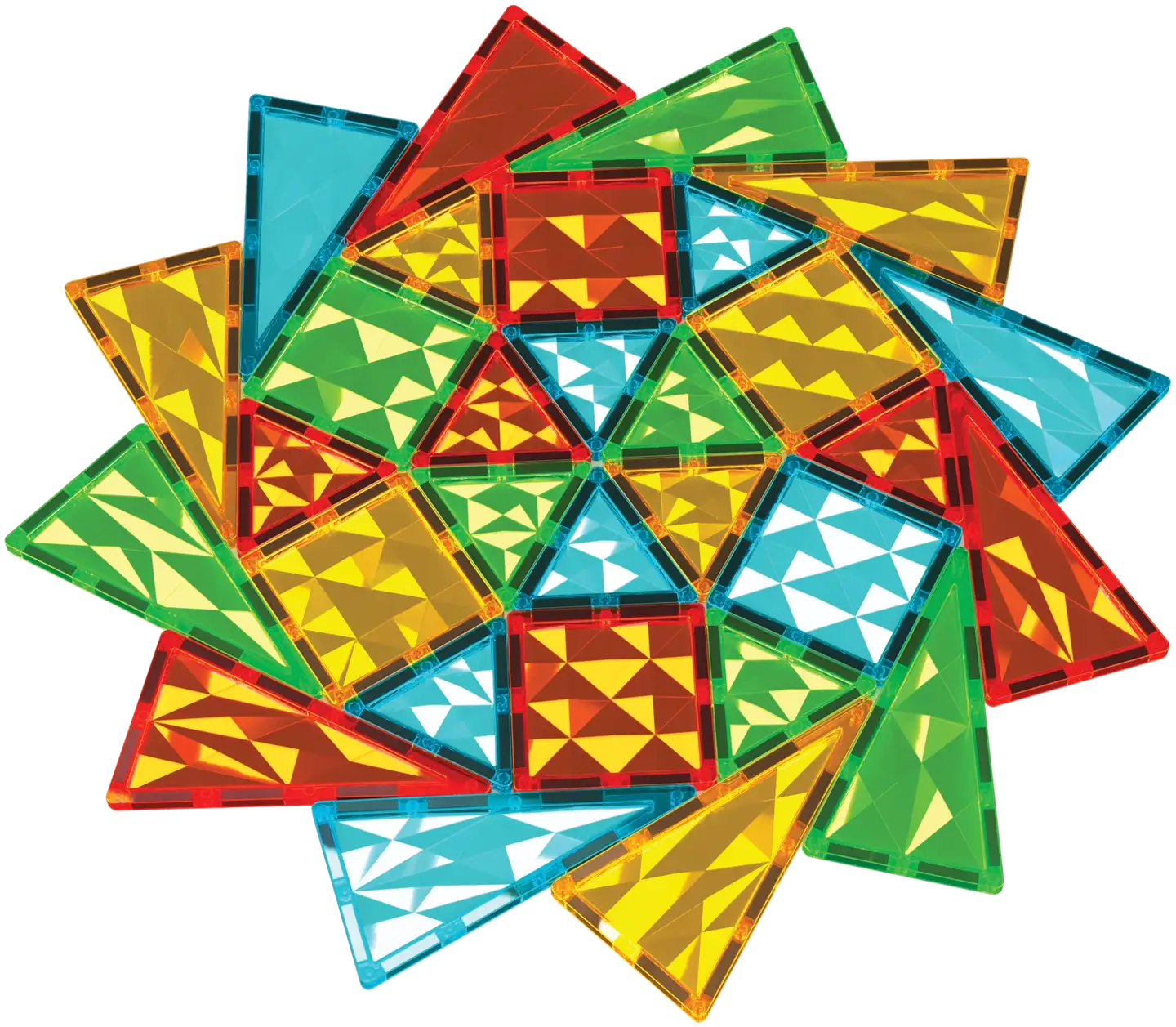 Geomag Tiles Gems Magnettinen Rakennussetti 100 Osaa - 3