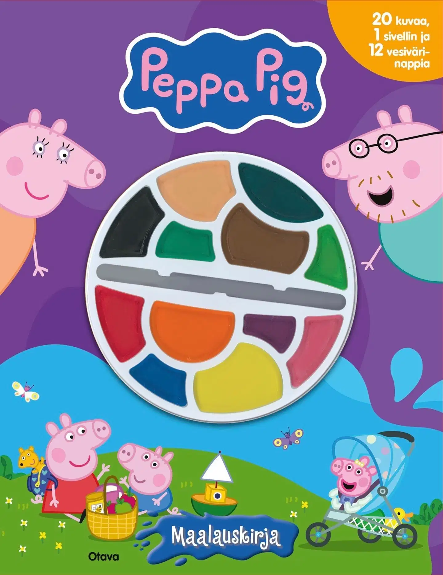 Pipsa Possu - Maalauskirja