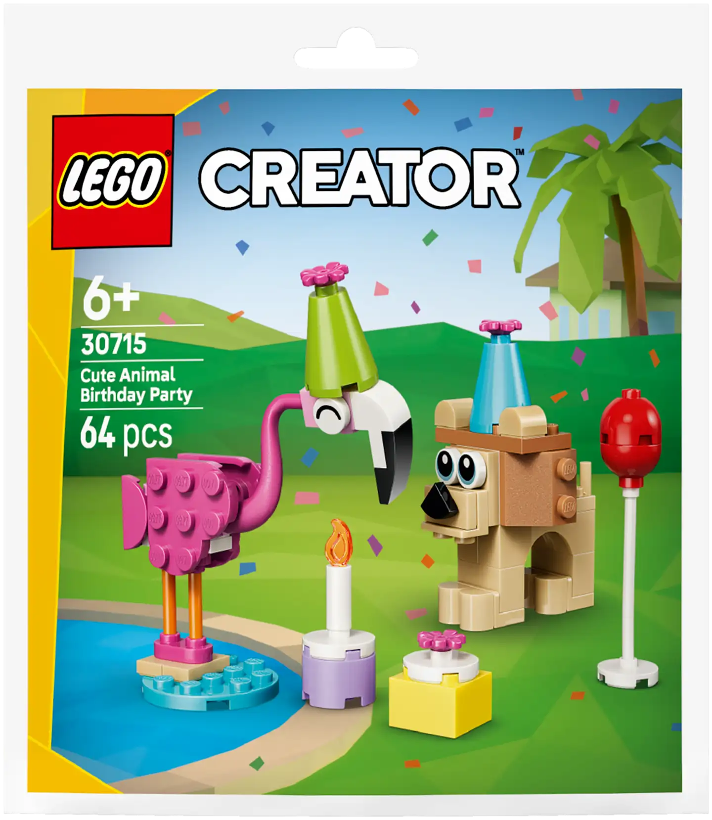 LEGO® Recruitment Bags 30715 Söpöjen eläinten synttärijuhlat - 1