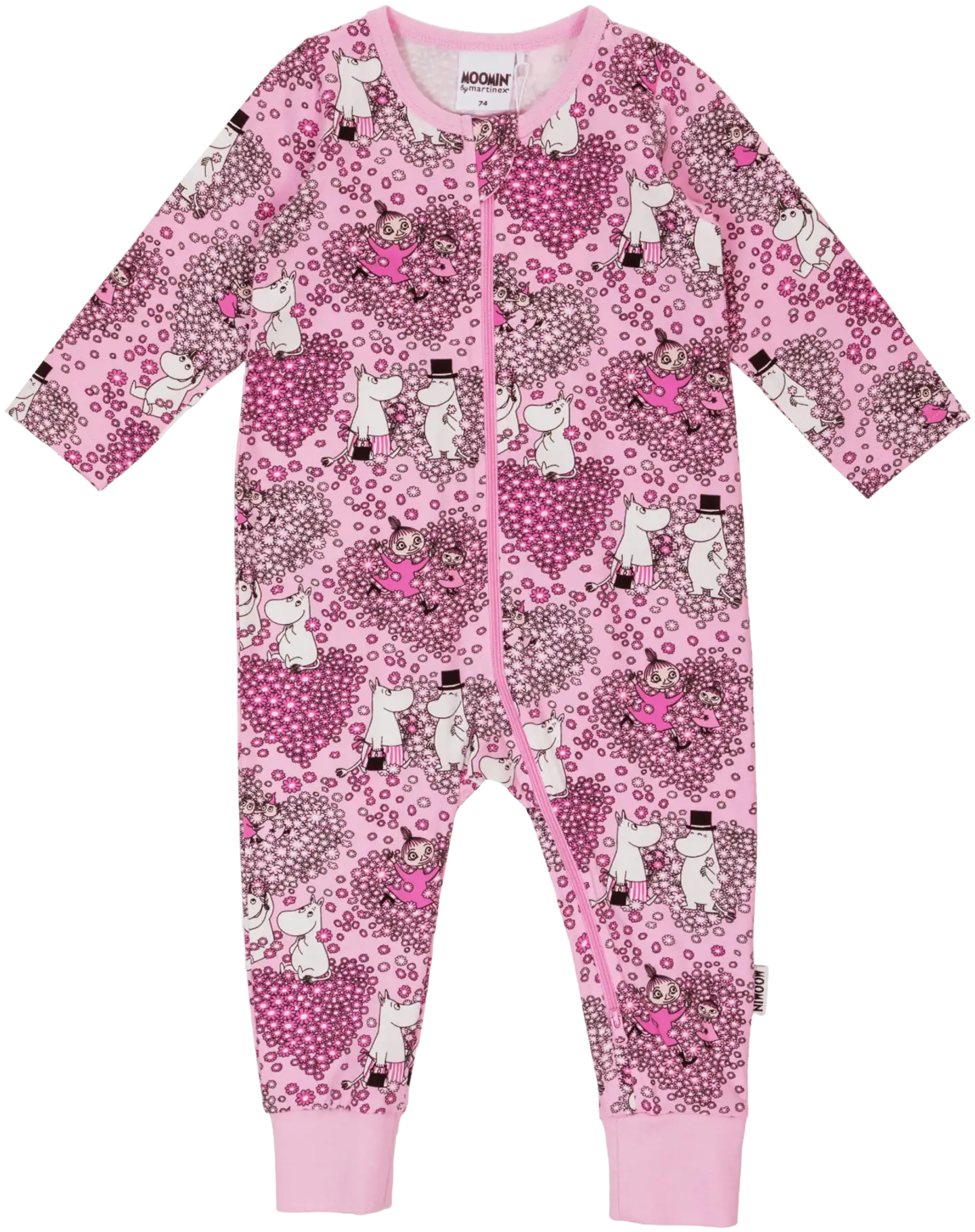 Muumi vauvojen pyjama Ystävät 590979 - Pinkki - 1
