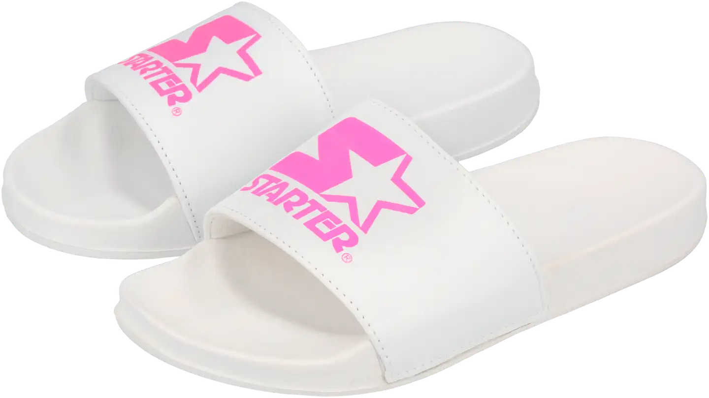 Starter naisten suihkusandaali NewWave - white/fuchsia - 3