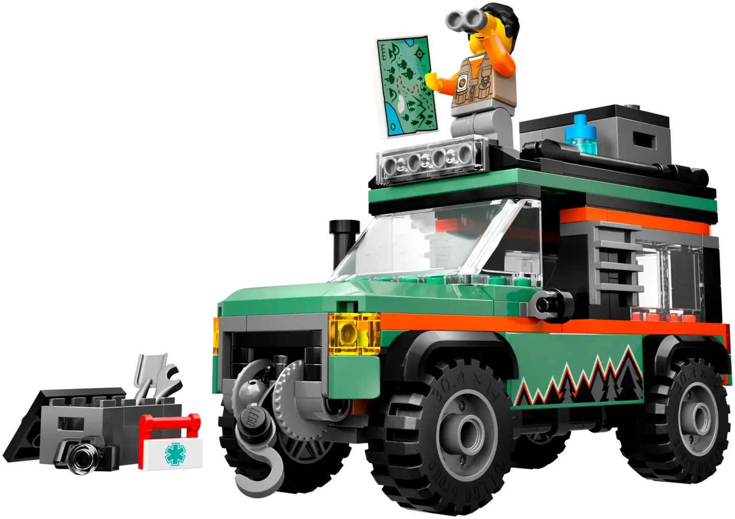 LEGO® City Great Vehicles 60447 Nelivetoinen vuoristomaastoauto - 4