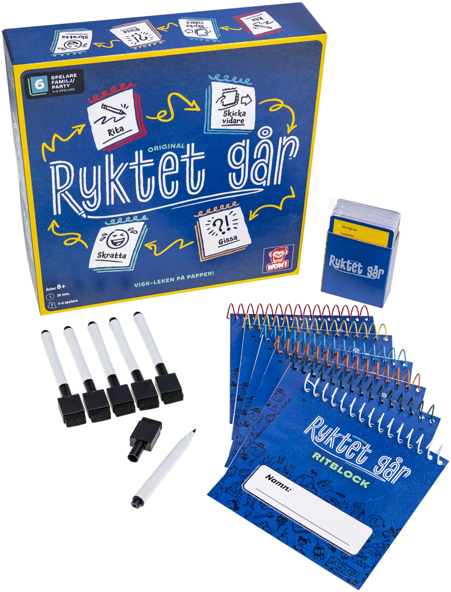 WOW! lautapeli Ryktet Går Original ruotsinkielinen - 3