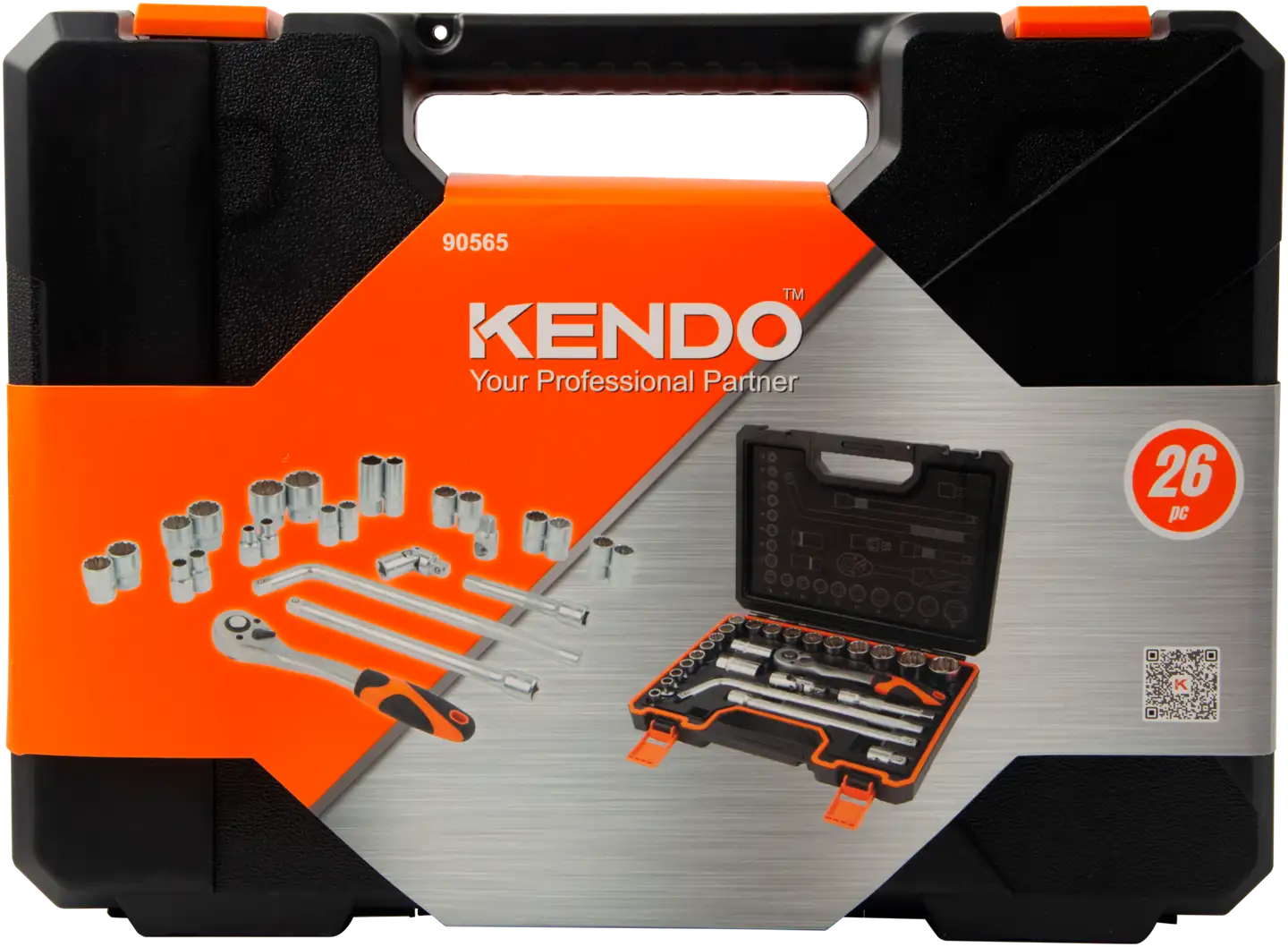 Kendo hylsysarja 1/2" 26-osainen - 3