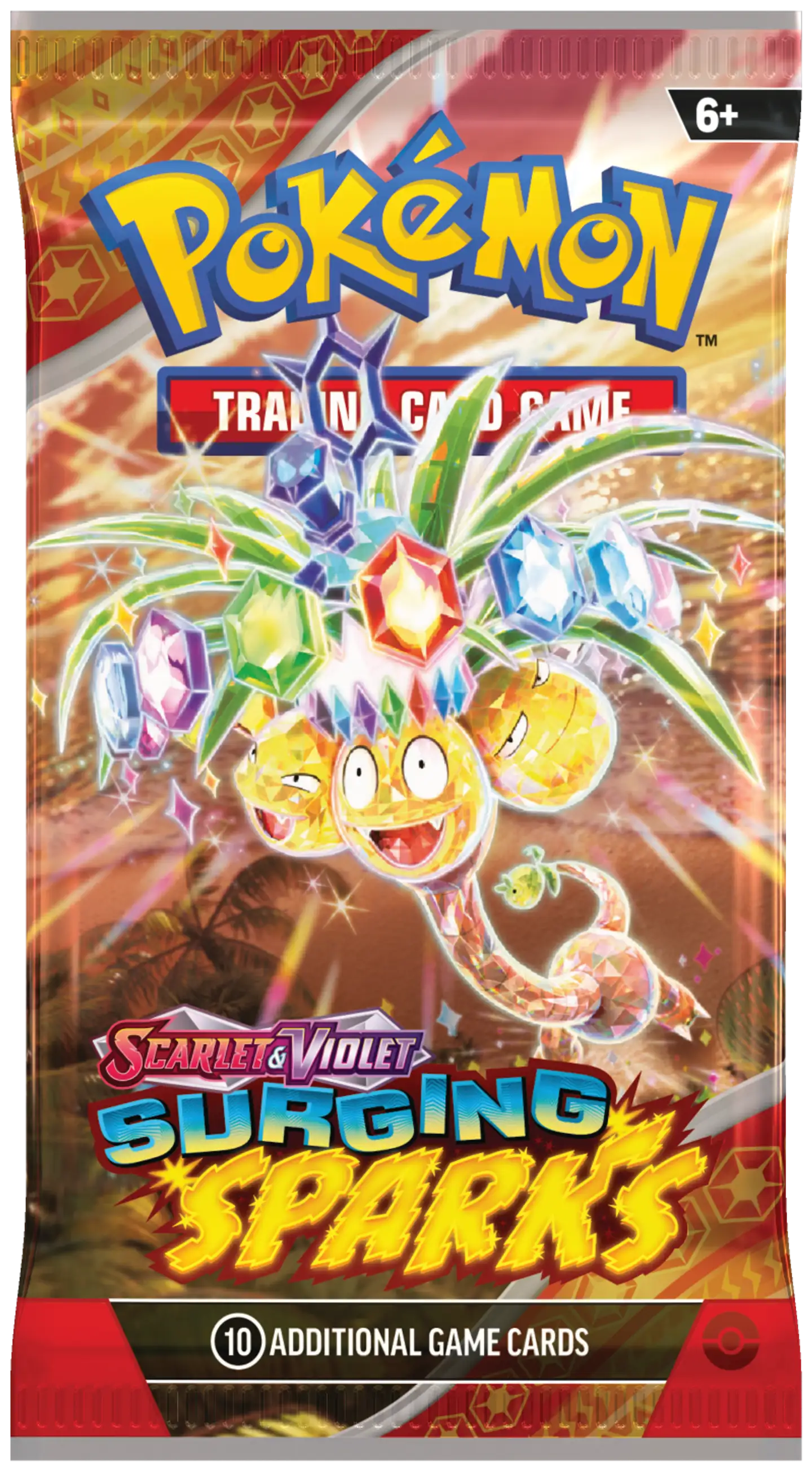Pokémon TCG SV8 Surging Sparks Booster - 6