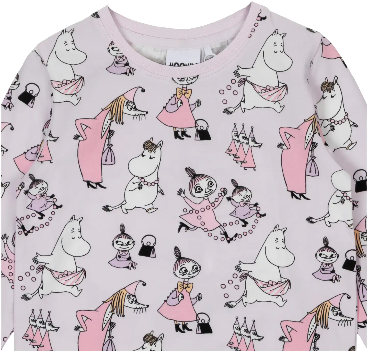 Muumi lasten paita Helmileikki 591223 - liila - 2