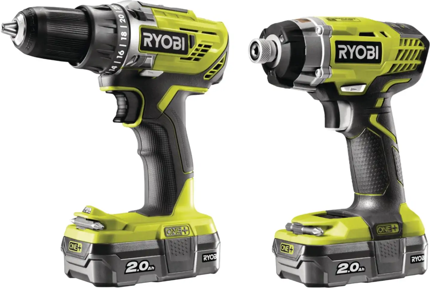 Ryobi porakone/ruuvinväännin/iskuporakone R18DDID-220S