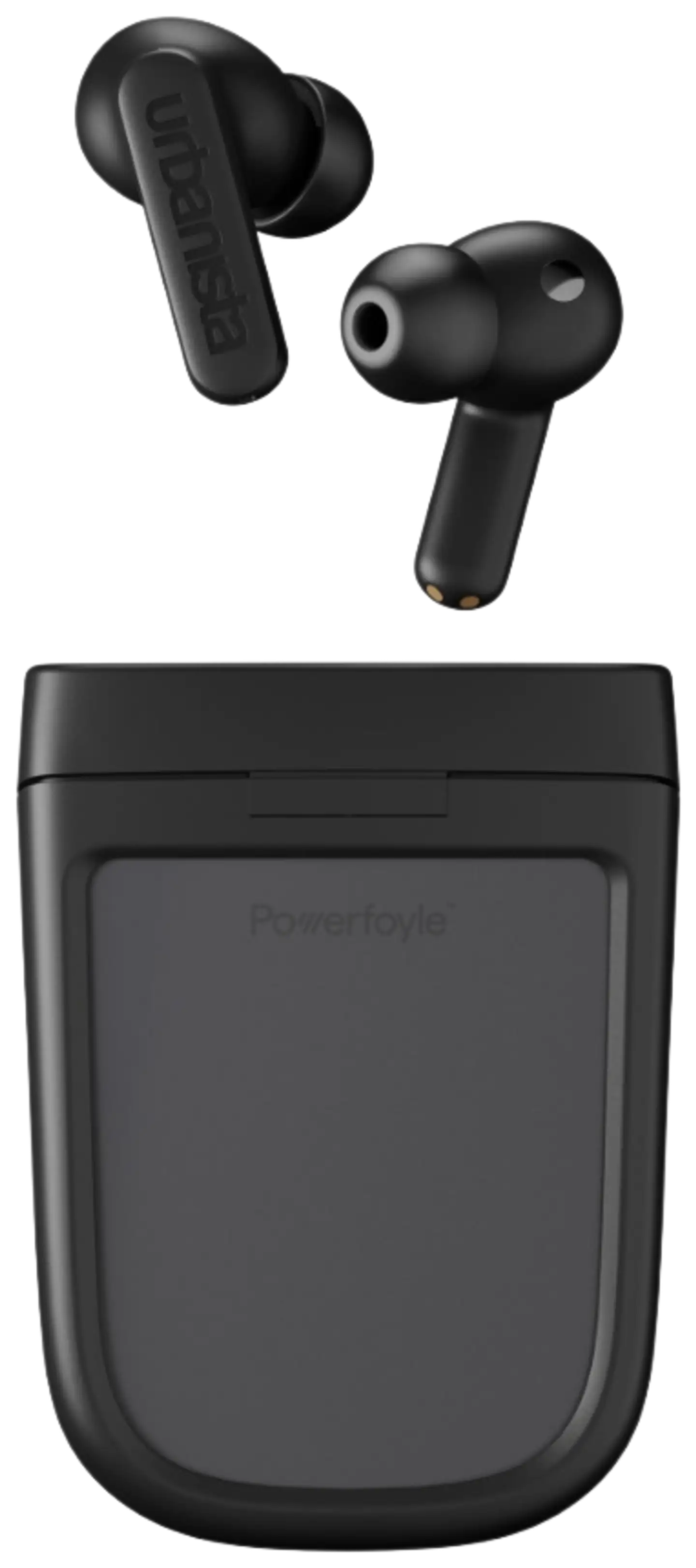 Urbanista Bluetooth vastamelunappikuulokkeet aurinkokennolla Phoenix musta - 1