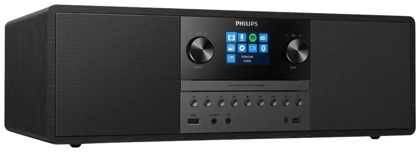 Philips mikrohifijärjestelmä TAM6805 musta - 3