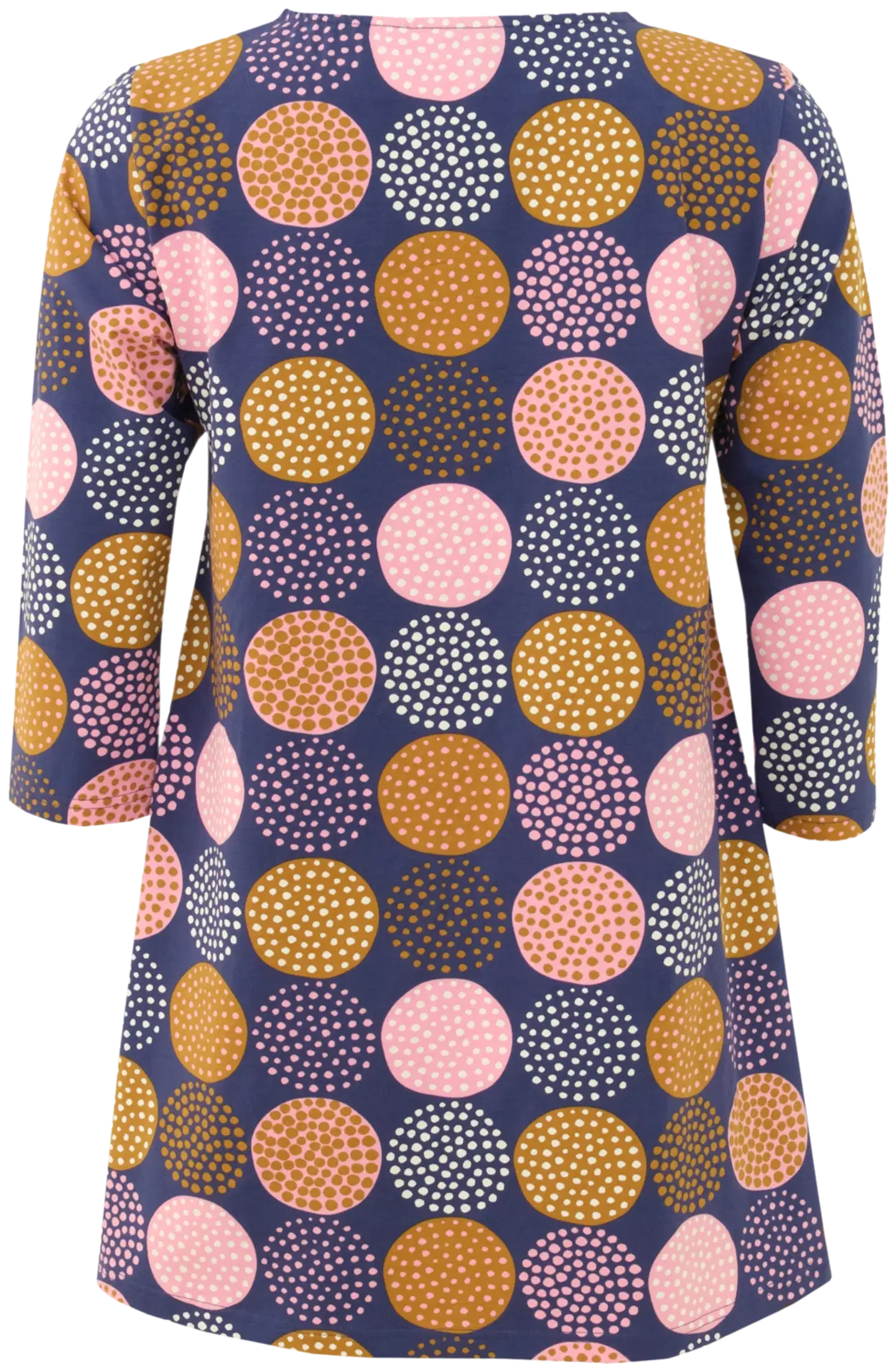 RATIA naisten trikootunika Pisara Lumipallo - multicolor pinkki - 2
