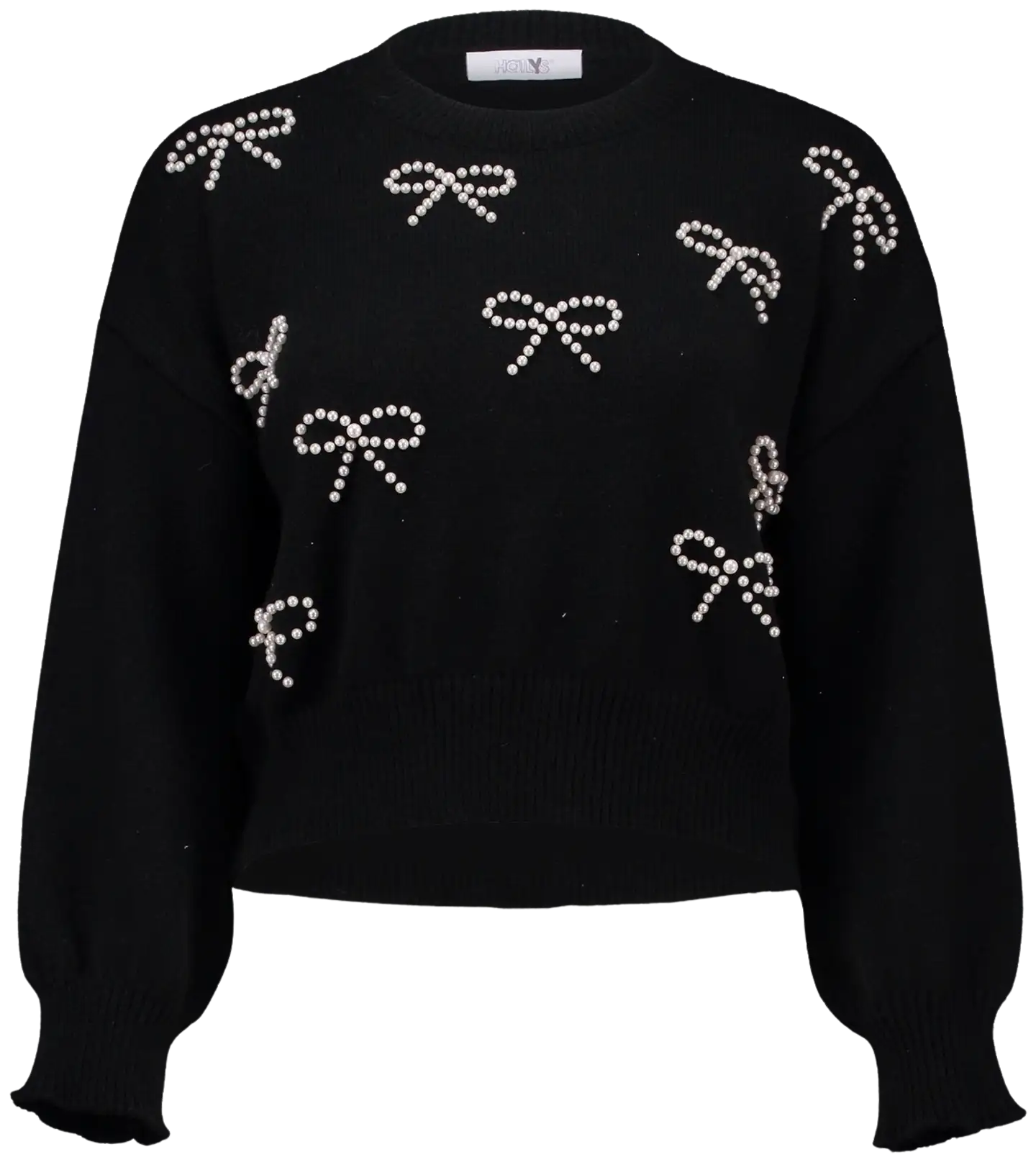 Hailys naisten neule bo44wa bin-pr2408043 - BLACK - 1