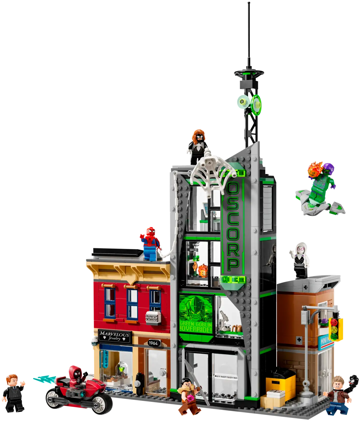 LEGO Super Heroes 76324 Spider-Man vastaan Oscorp - 4