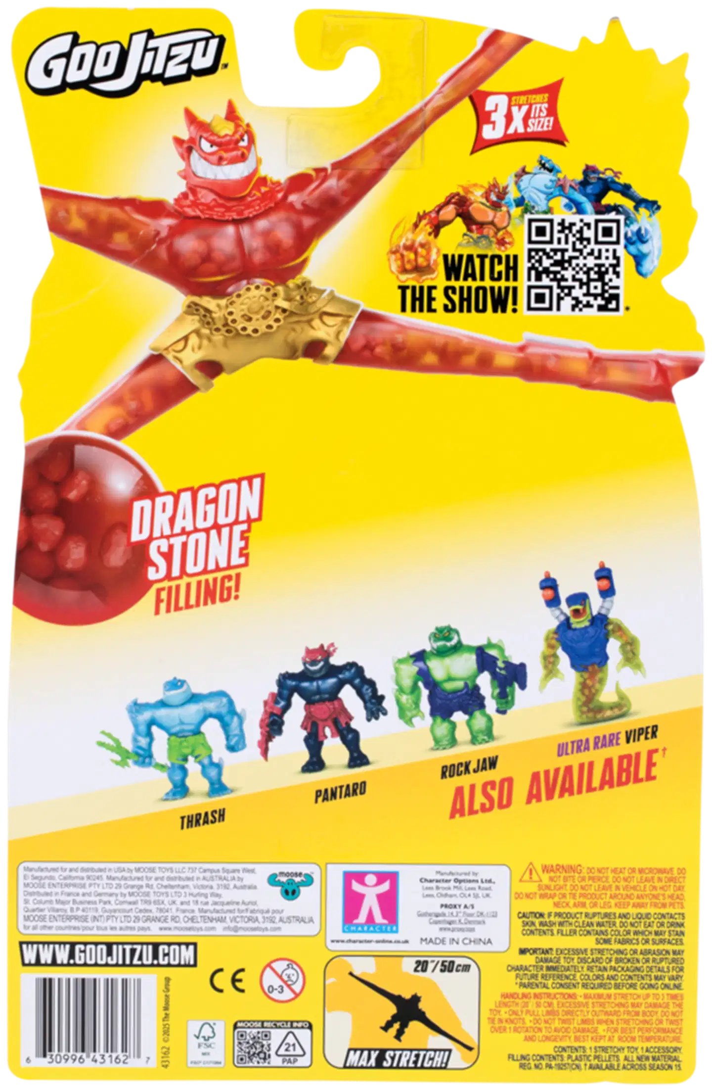 Goo Jit Zu Goo Power Hero Pack - 4