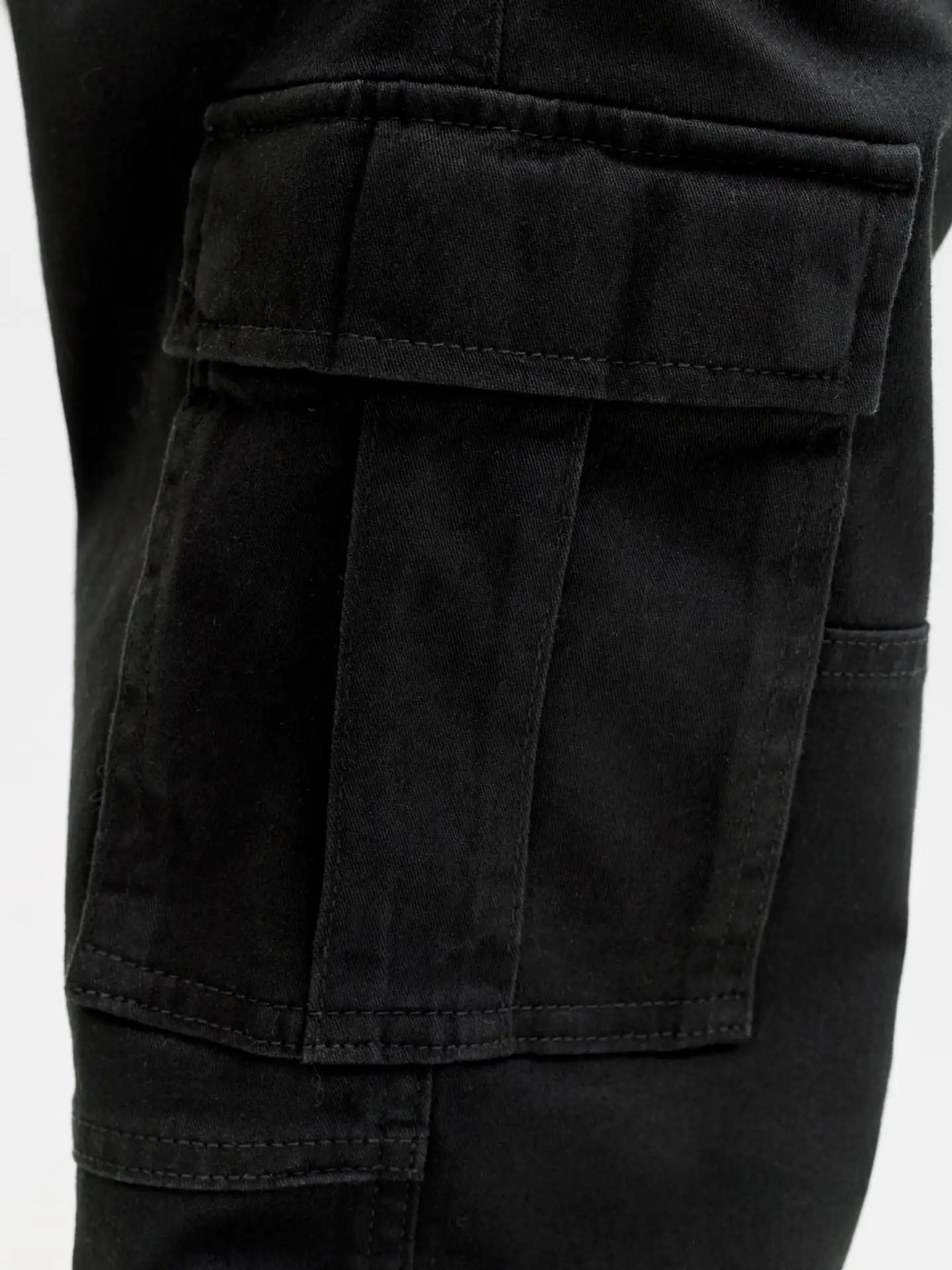 JJ REBEL JUNIOR lasten cargohousut - BLACK - 8