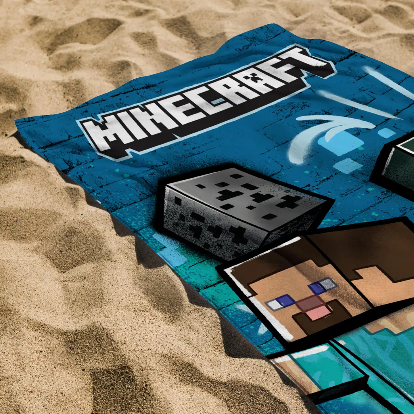 Minecraft lasten kylpypyyhe 70x140 cm - 3
