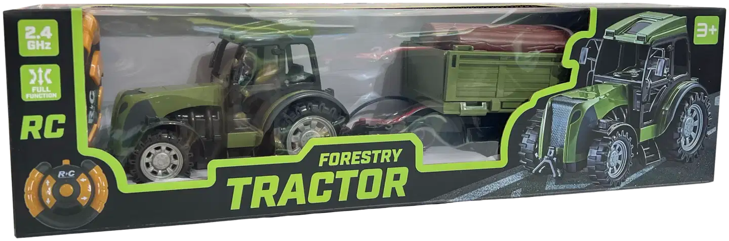 Junior Wheels RC traktori ja tukkiperävaunu - 5