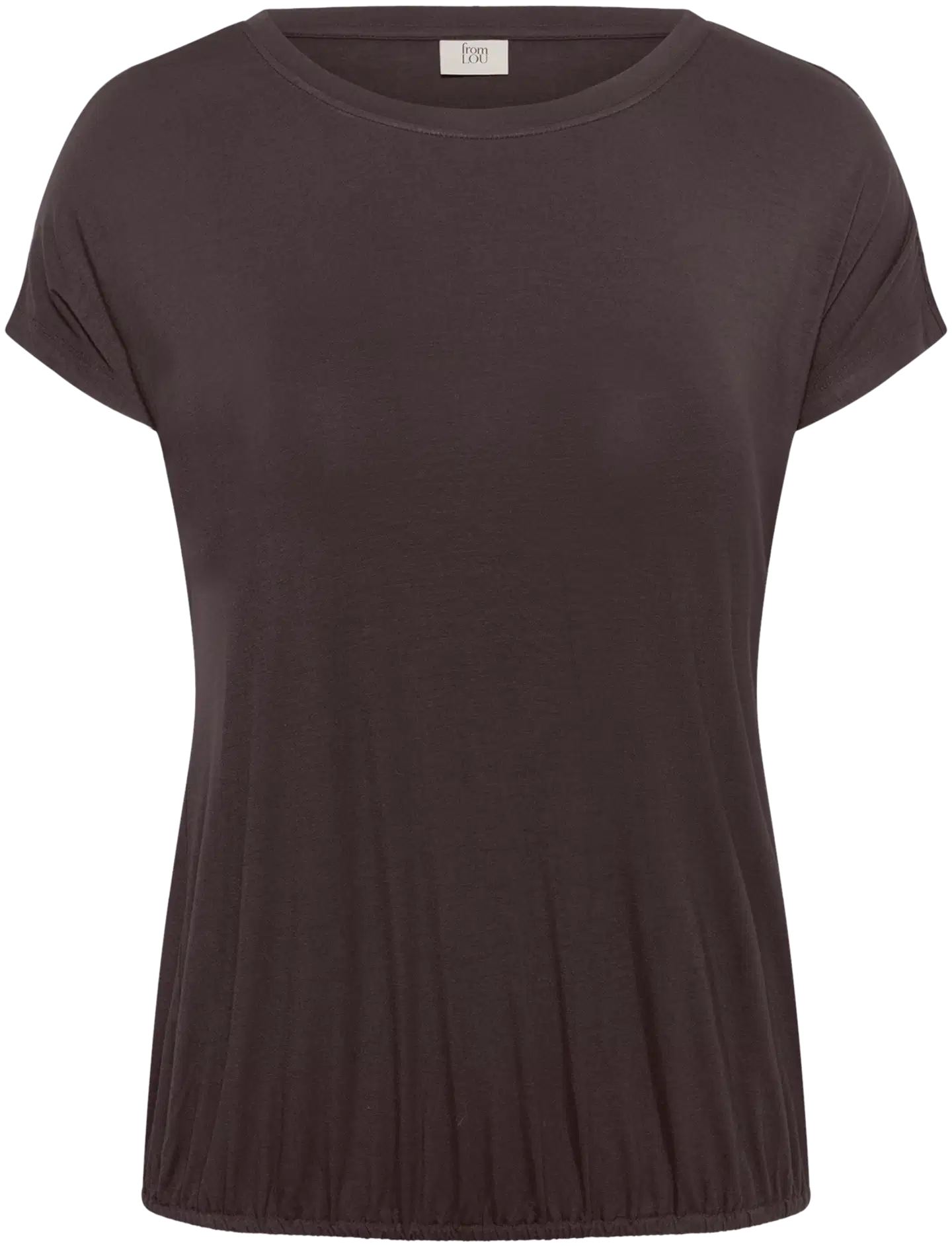 From Lou naisten pluskoon t-paita Fllouisa - Seal Brown - 1