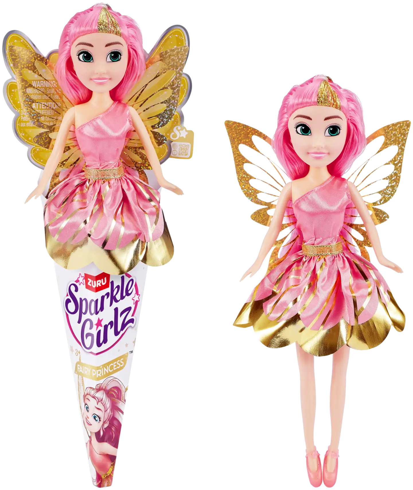 Sparkle Girlz nukke Fairy Princess Cone - 3