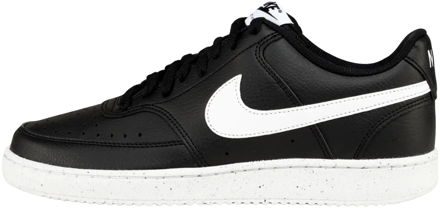 Nike miesten tennarit Court Vision Low Black - Black/white - 1