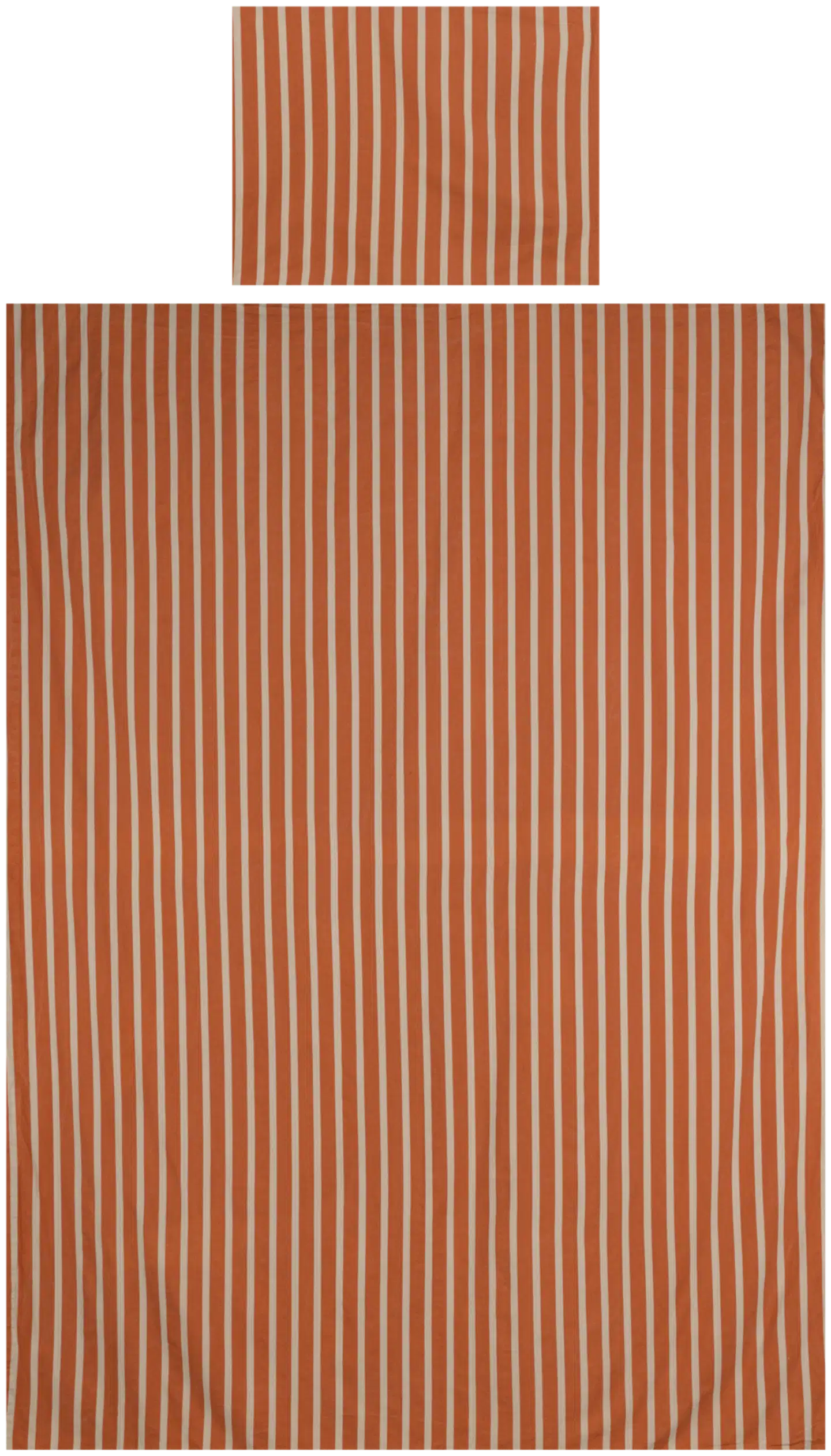 House pussilakanasetti Stripe 150x210 cm ruskea/ beige - 1