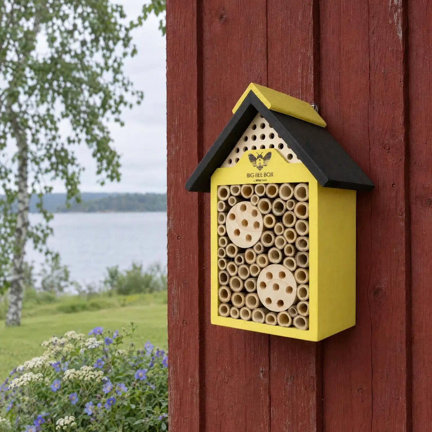 WildYard Big Bee Box mehiläistalo, keltainen - 2