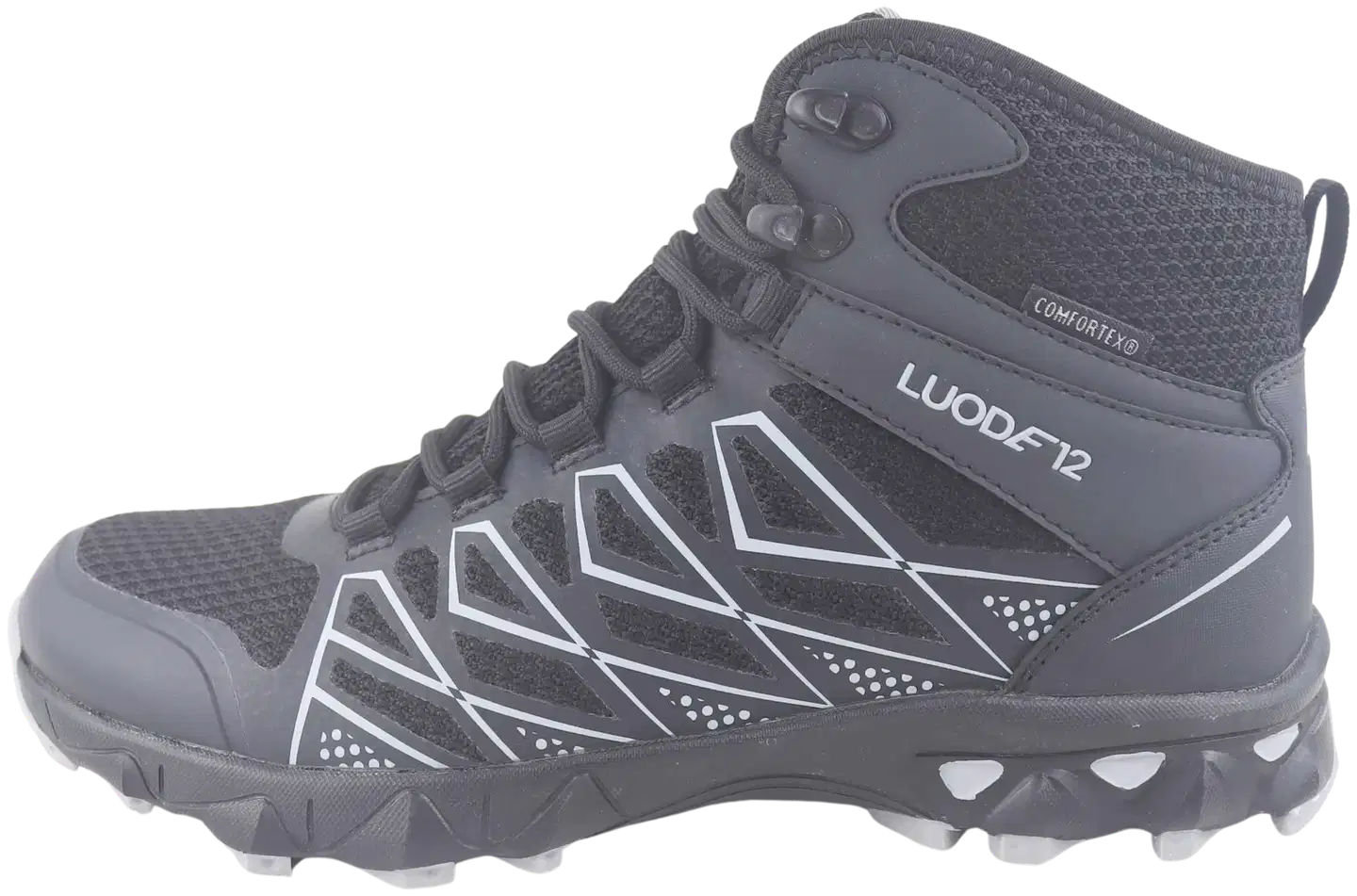 Luode12 miesten ulkoilukengät Muonio WP Mid - Black/Grey - 3