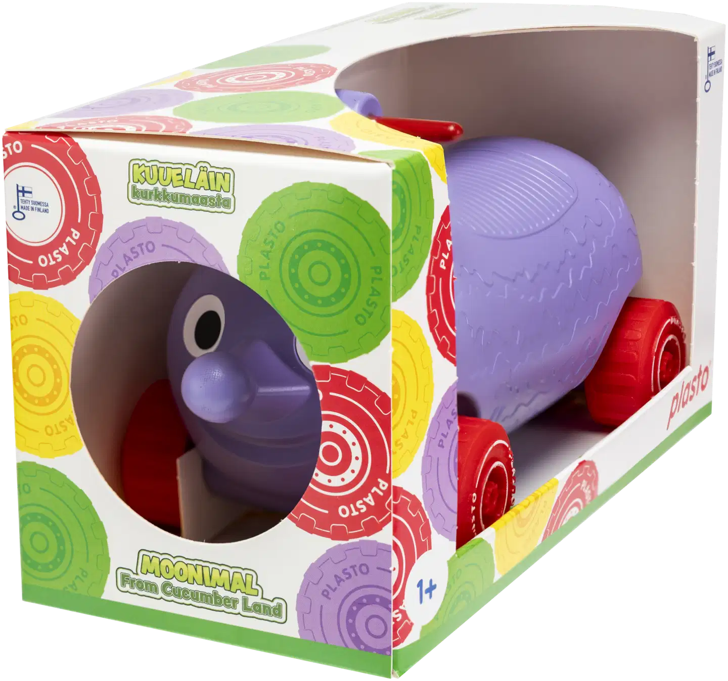 Plasto kuueläin kurkkumaasta lila 19 cm - 3