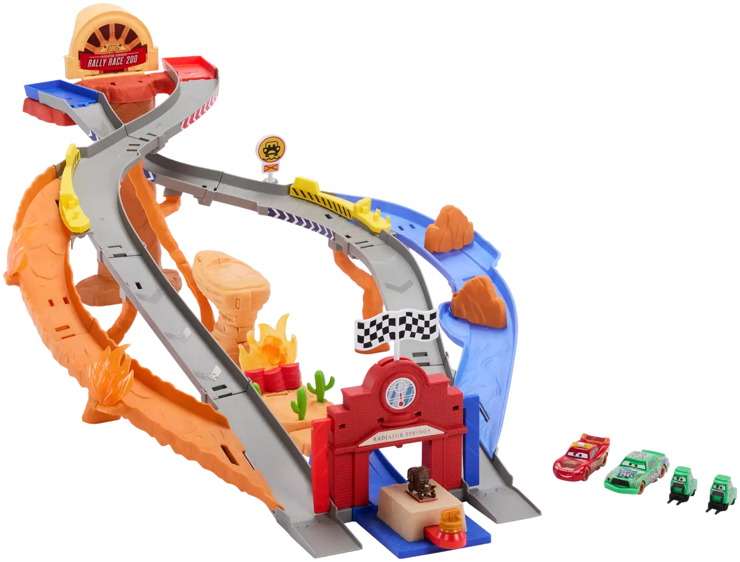 Cars Race & Rescue -Leikkisetti - 1