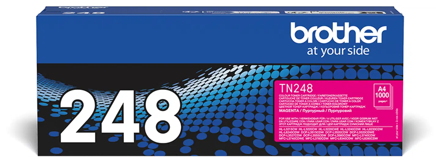 Brother laservärikasetti TN248M magenta - 1