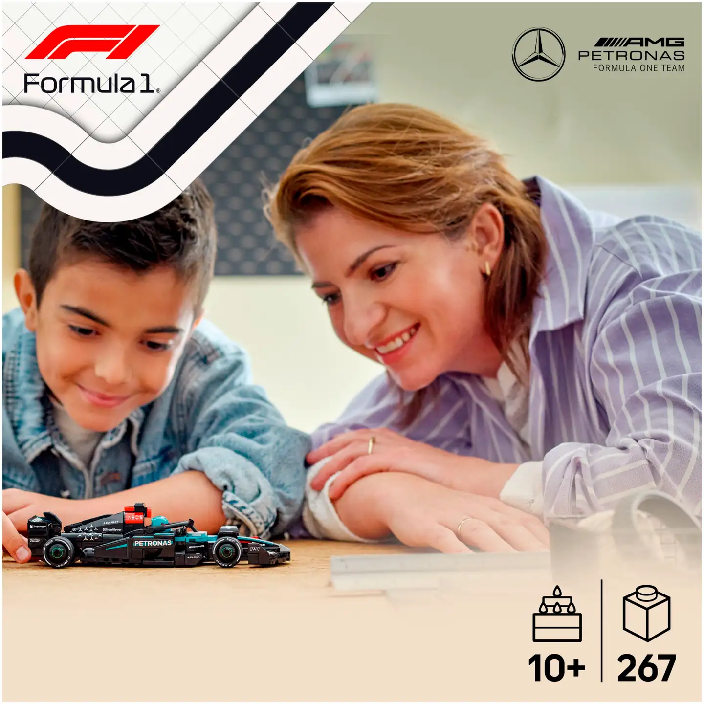 LEGO® Speed Champions Mercedes-AMG F1® W15 kilpa-auto 77244 - 9