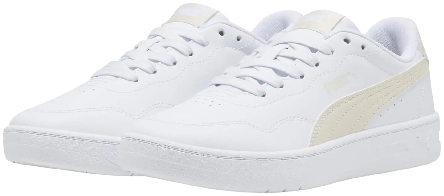 Puma naisten tennari Court Lally - White-Alpine Snow - 3