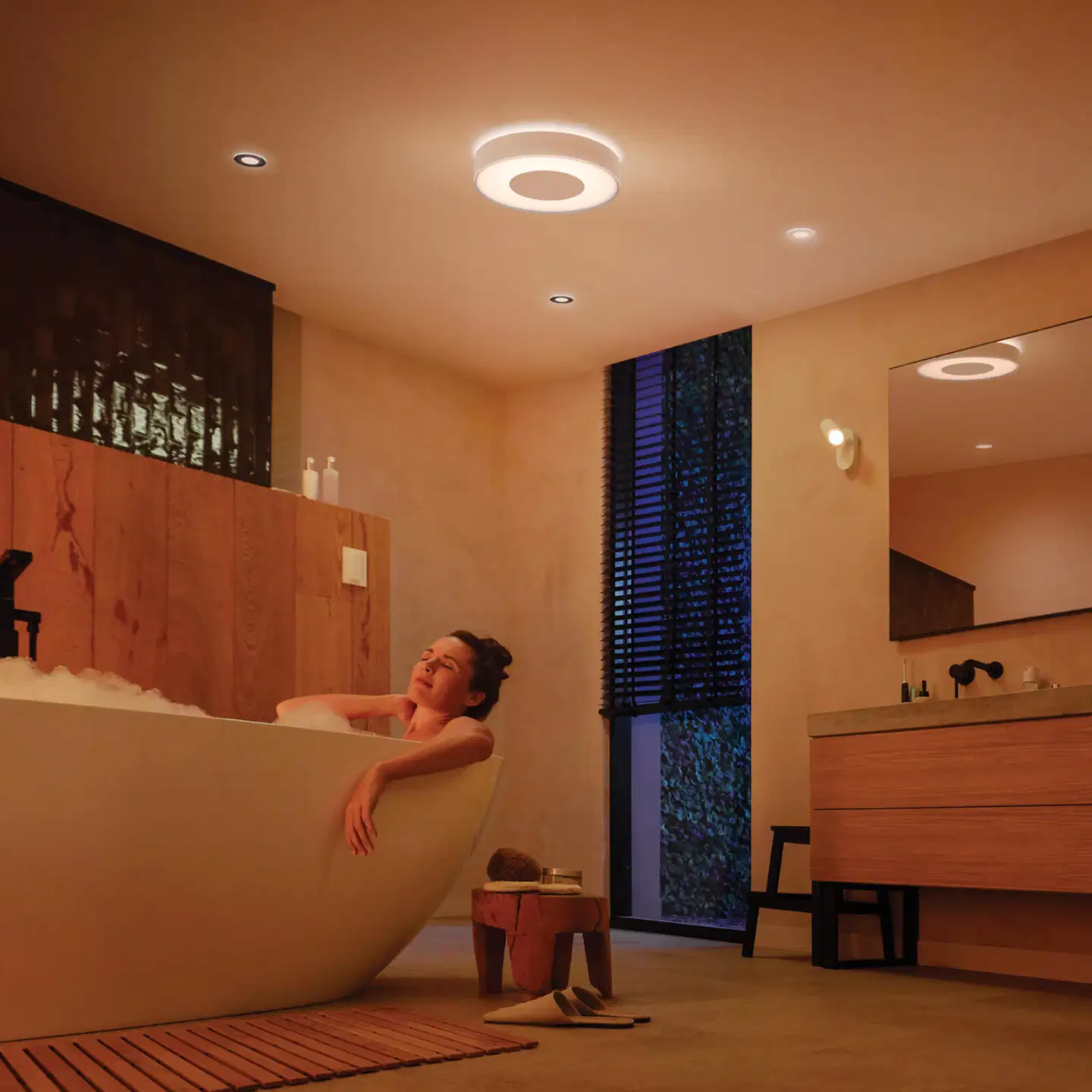 Philips Hue Xamento -kattovalaisin kylpyhuoneeseen 34W 2000-6500K 2350LM keskikoko valkoinen - 6