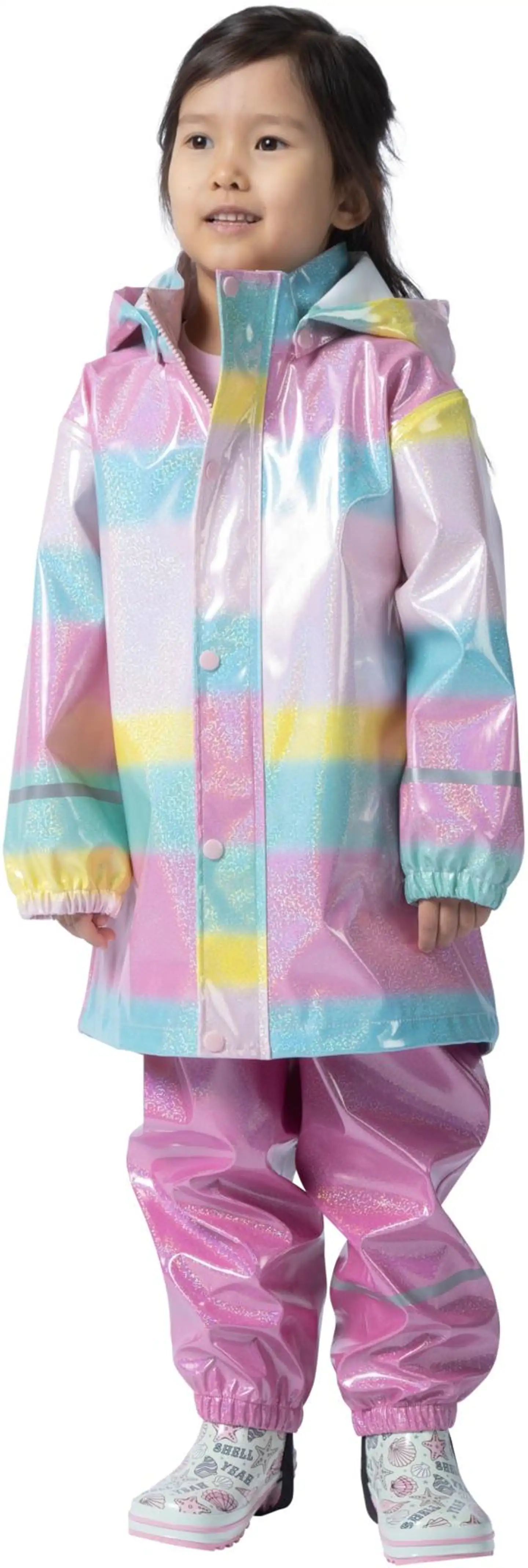 Ciraf lasten kurahousut Hille - Pink glitter - 3