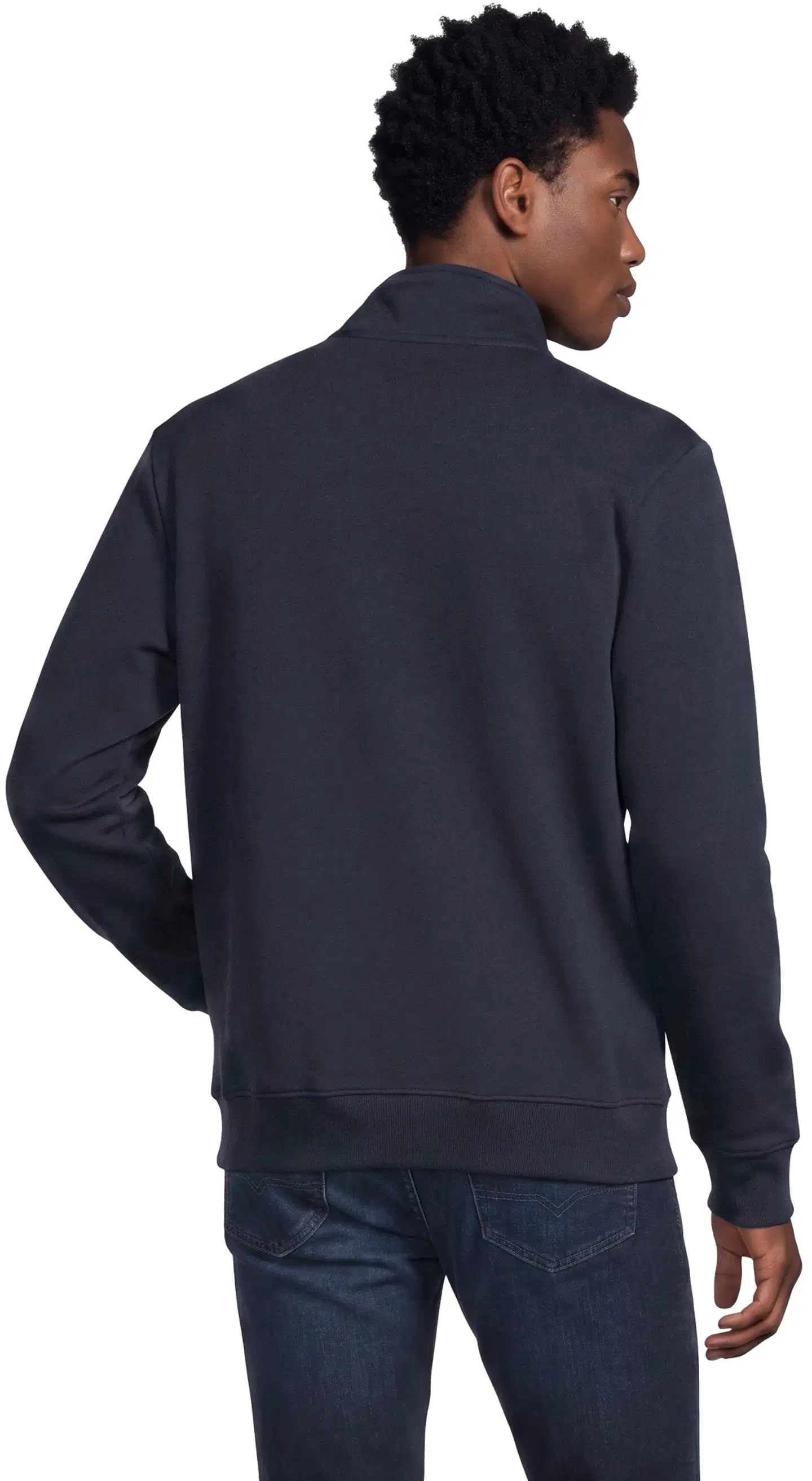 Vinson miesten collegetakki vetoketjulla Sully - DARK SAPPHIRE - 3