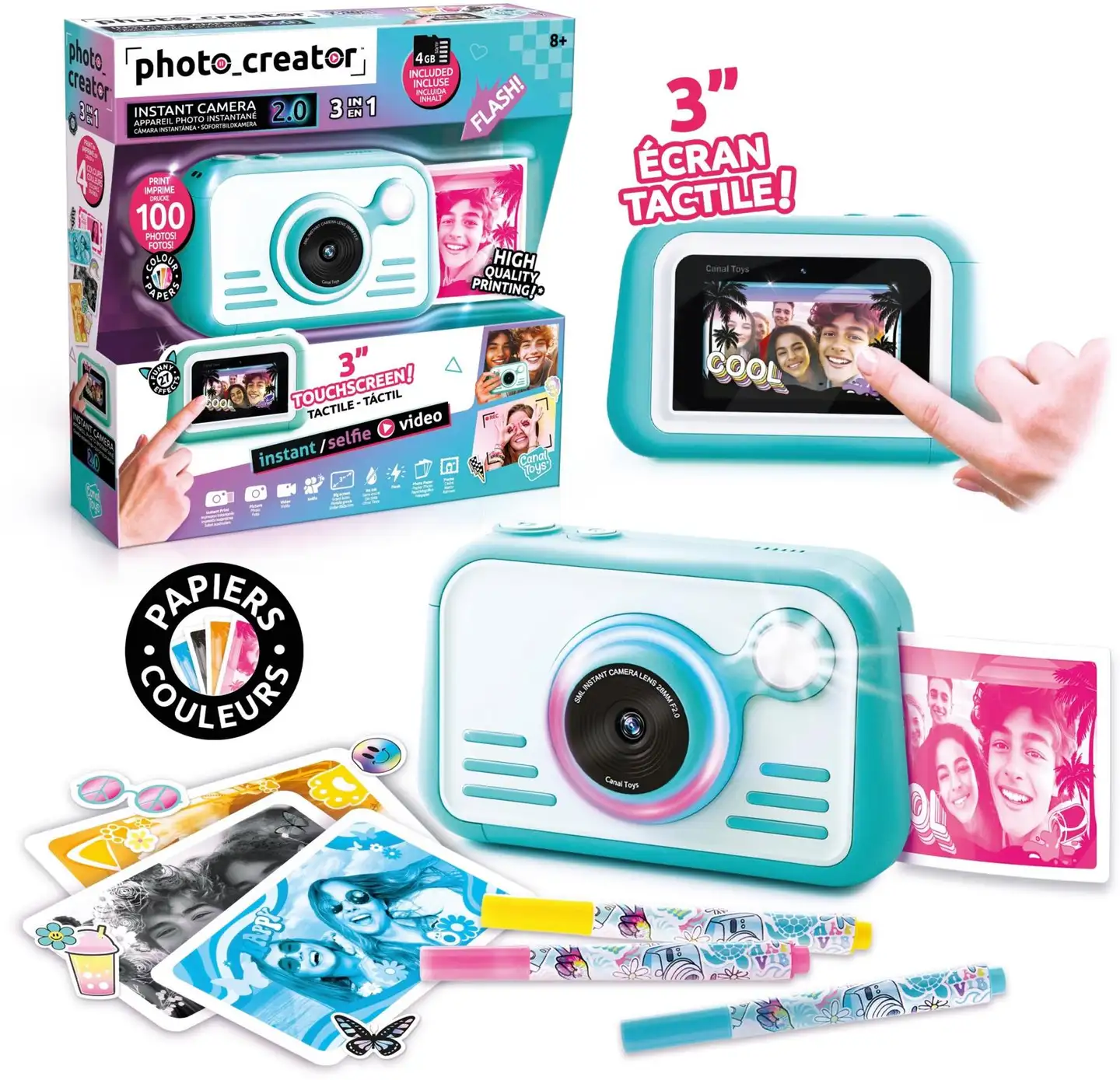 Photo Creator Instant Camera väripaperilla - 3