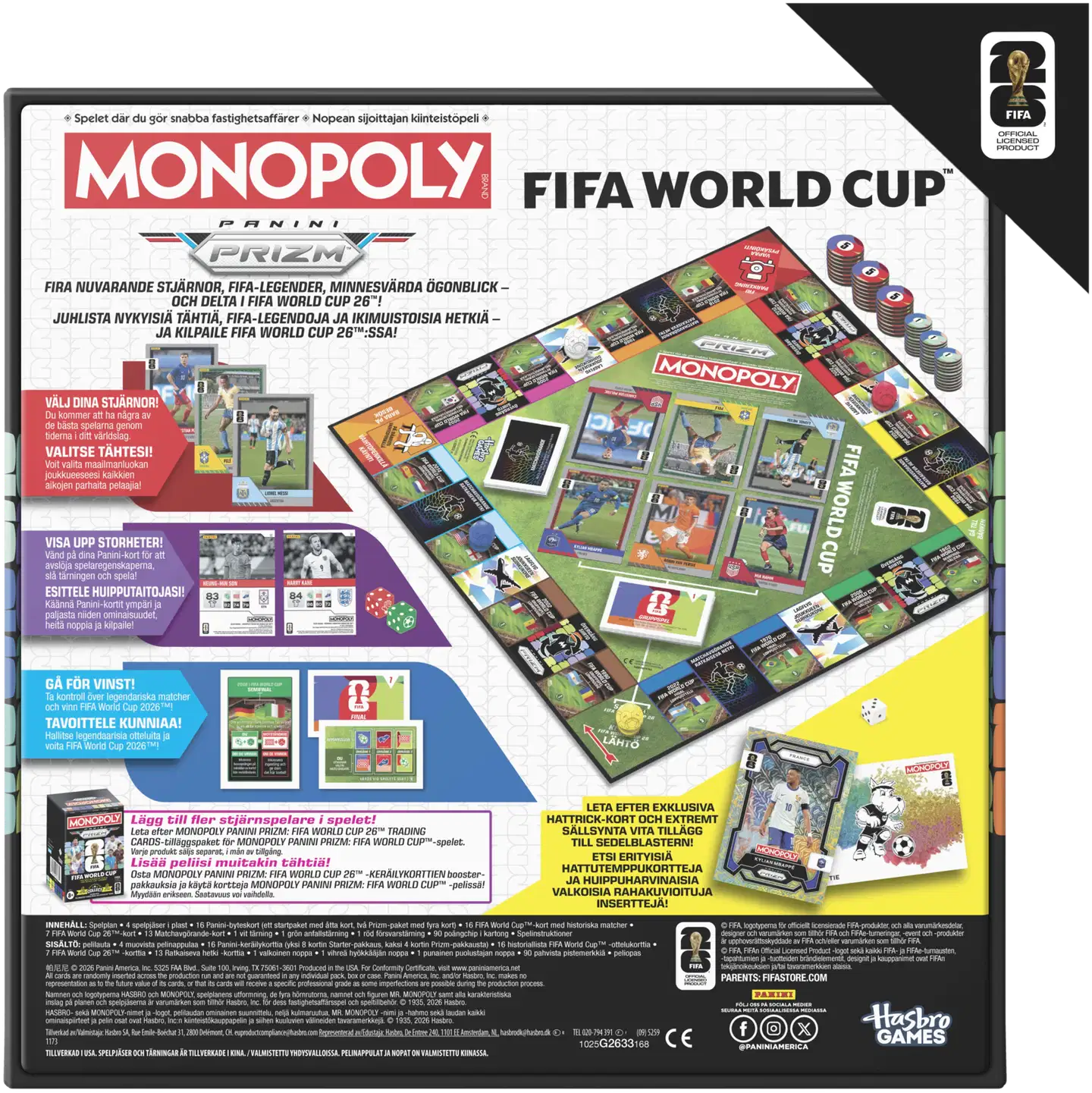 Monopoly lautapeli Fifa (suomen- ja ruotsinkielinen) - 4