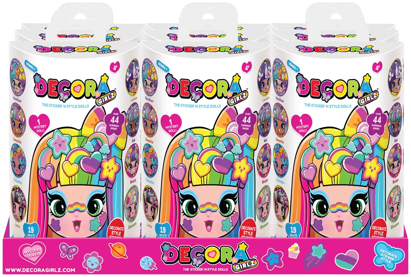 Decora Girlz nukke 13 cm - 1