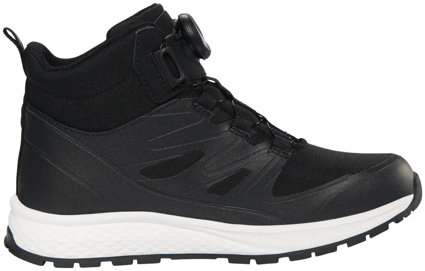 Viking lasten vedenpitävä ulkoilukenkä Equip Mid BOA - BLACK - 3