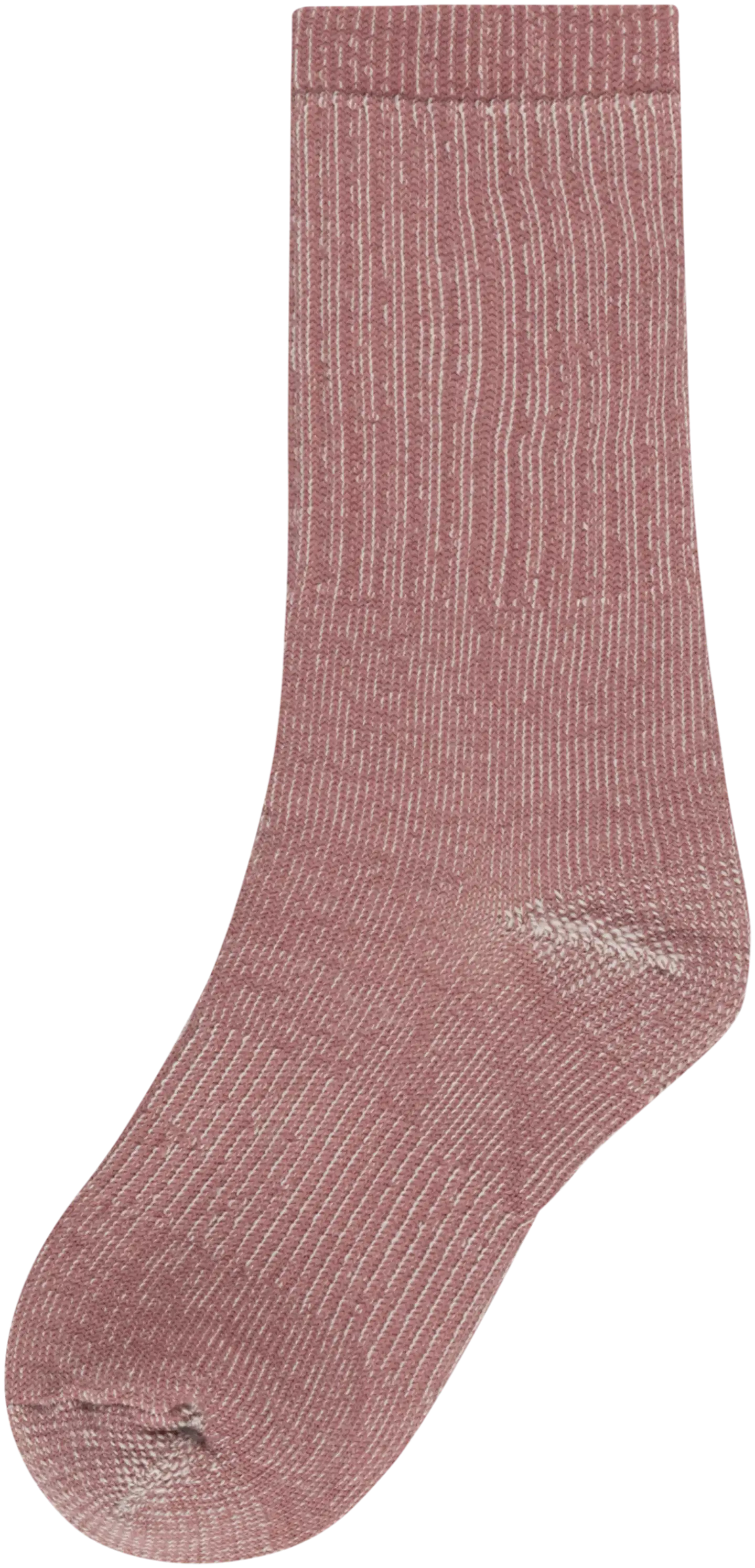Luode12 naisten paksut retkeilysukat merinovilla ODSL302601 - Ash rose - 1