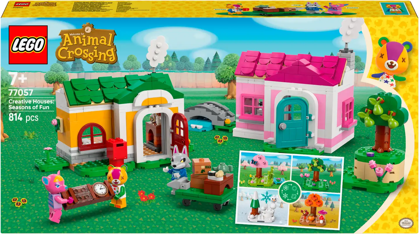 LEGO Animal Crossing 77057 Luovat talot: Hauskat vuodenajat - 1