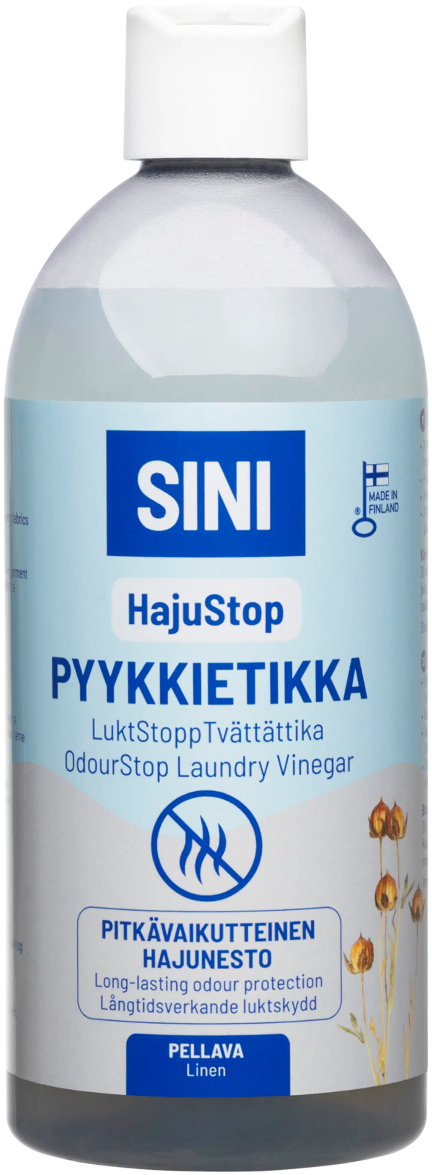 SINI HajuStop pyykkietikka 500 ml, pellava