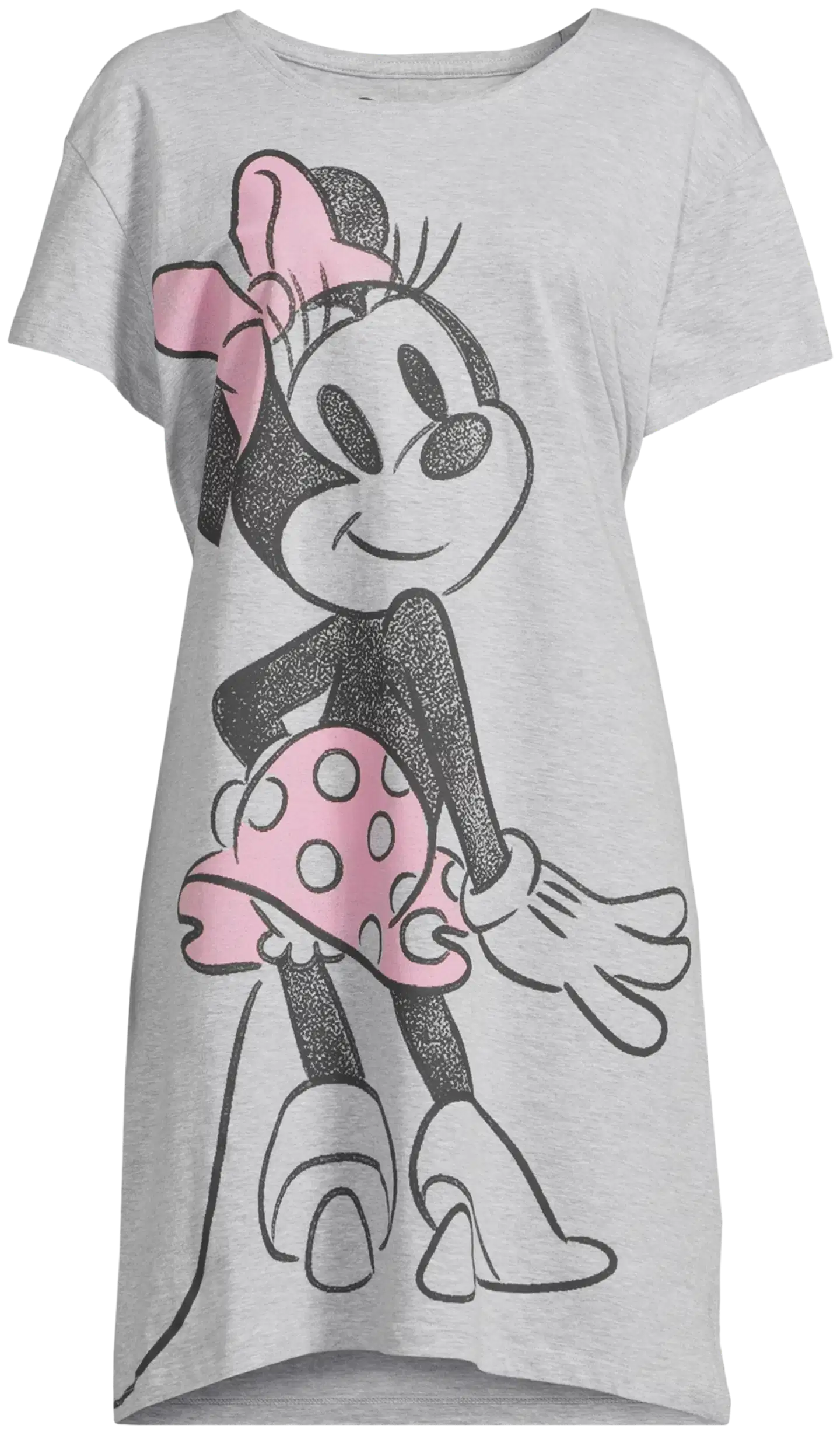 Disney naisten yöpaita DS60804 - Light Grey Melange - 2