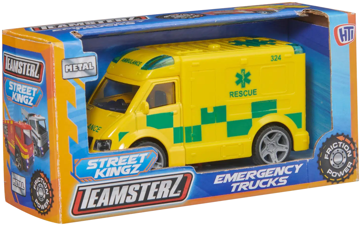 Teamsterz Sreet Kingz Emergency Trucks Friction -ajoneuvo - 5