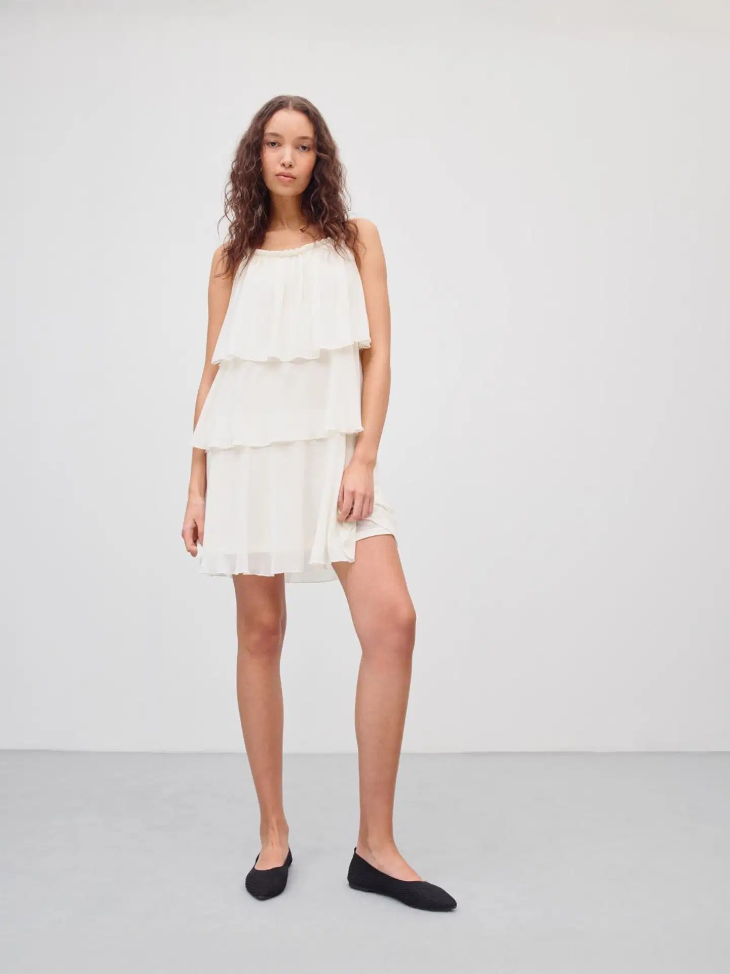 WKLY. naisten juhlamekko 218W160440 - WHITE - 5