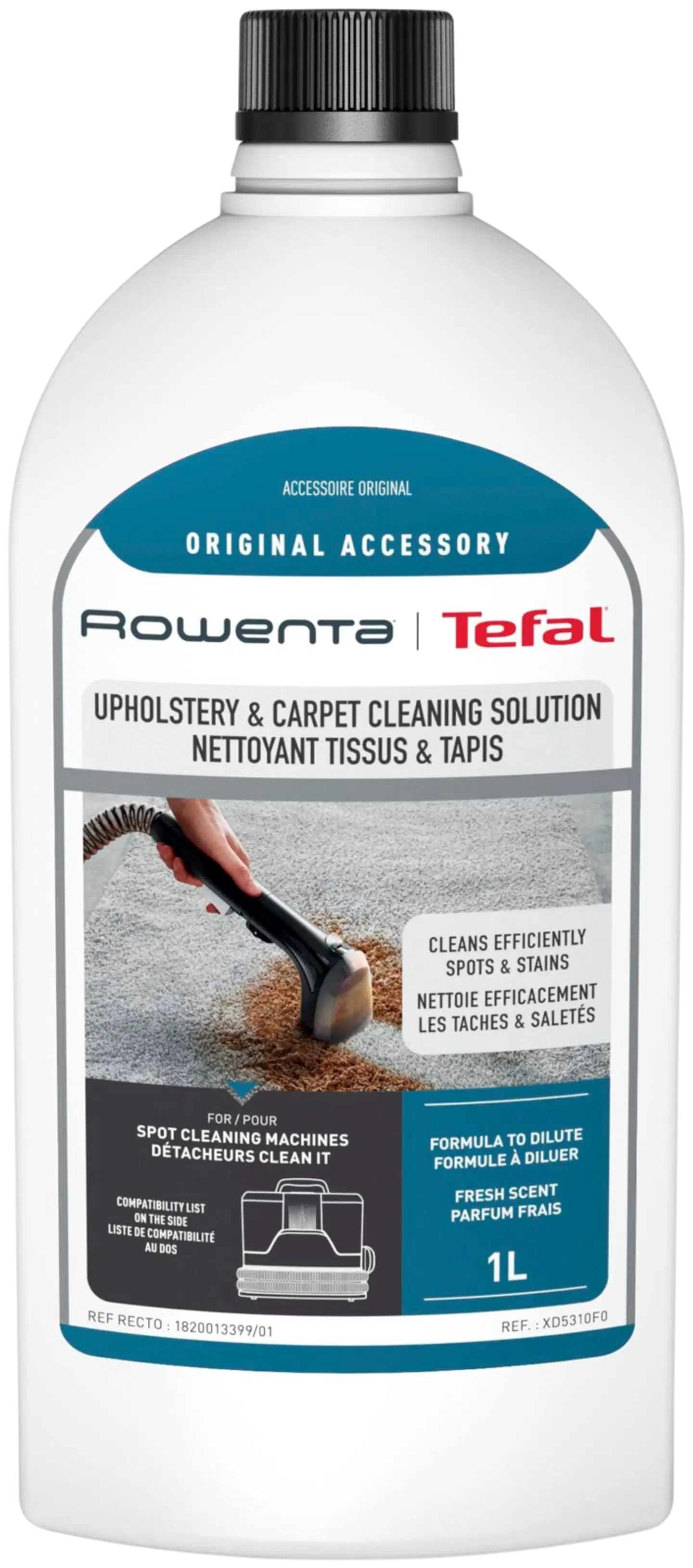 Tefal Clean It tekstiilipesuaine verhoilulle ja matoille 1l XD5320F0