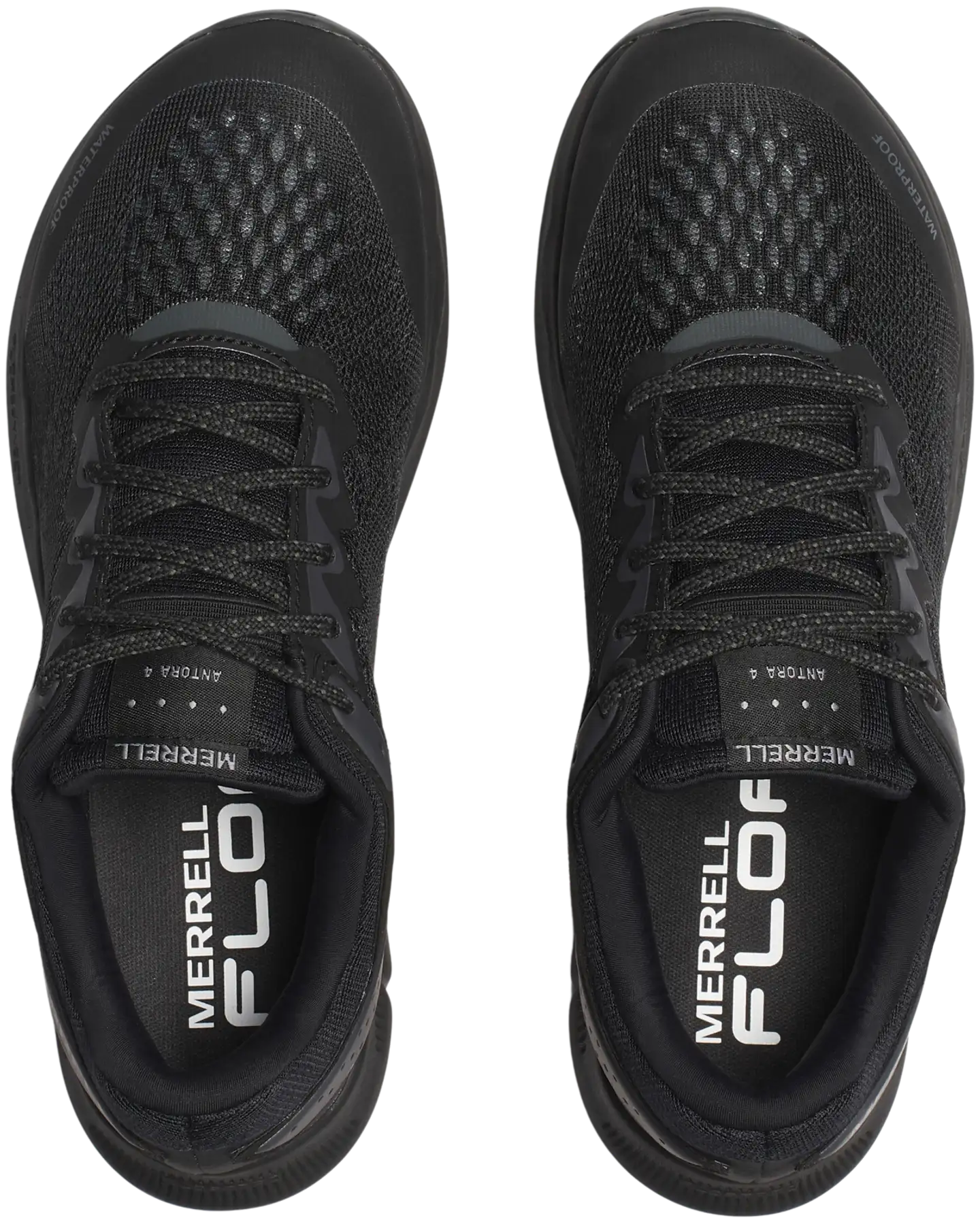 Merrell naisten maastojuoksukengät Antora 4 WP - black/graphite - 4
