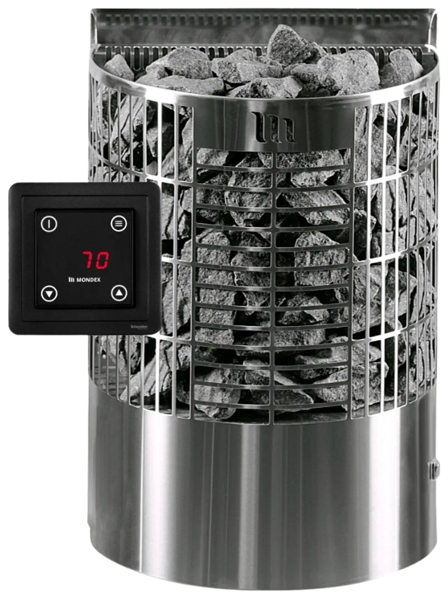 Mondex sähkökiuas Teno E2W 6,6 kW RST, sisältää WiFi - 1