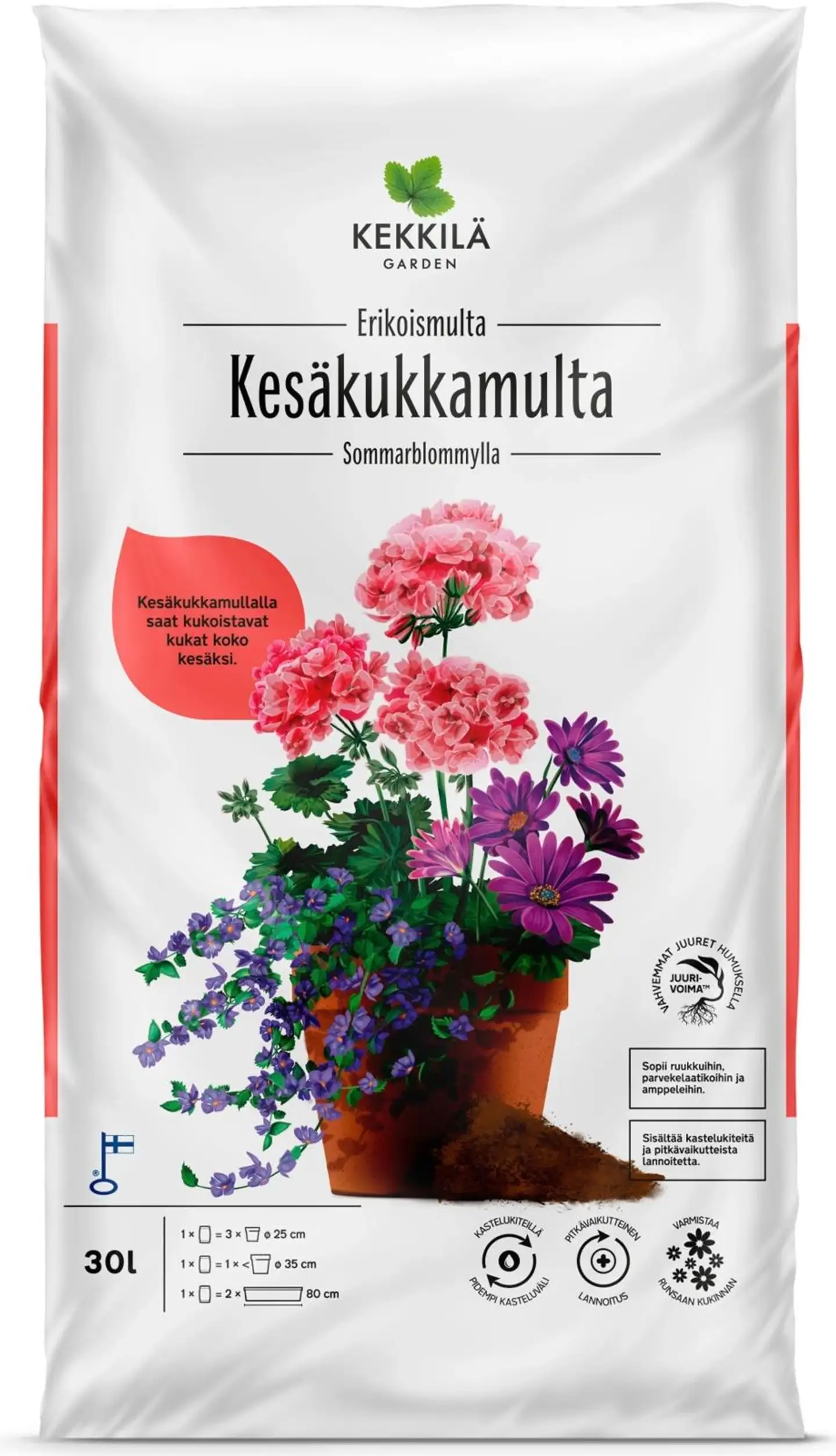 Kekkilä Kesäkukkamulta 30 L